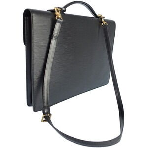 Louis Vuitton Epi Porte Document Bandouliere Bag Business